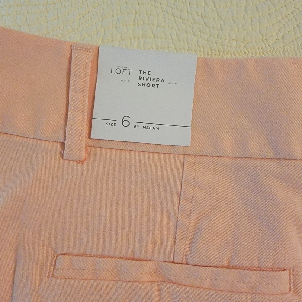 NWT Loft The Riviera Short 6" Inseam - Picture 3 of 3